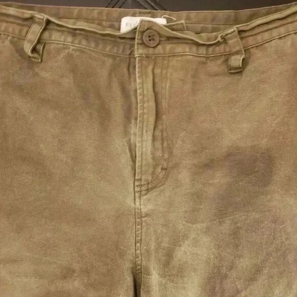 Five Four Men's Classic Chino Cotton Khaki Shorts - Picture 4 of 11